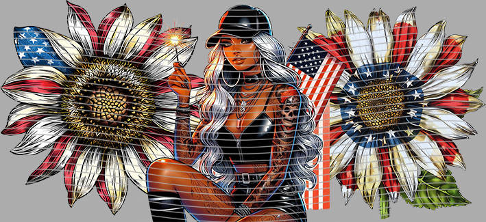 16oz Sunflower Girl-SU-558